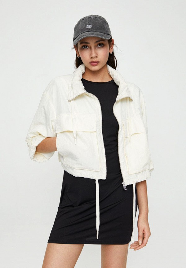

Куртка Pull&Bear, Белый, Join life