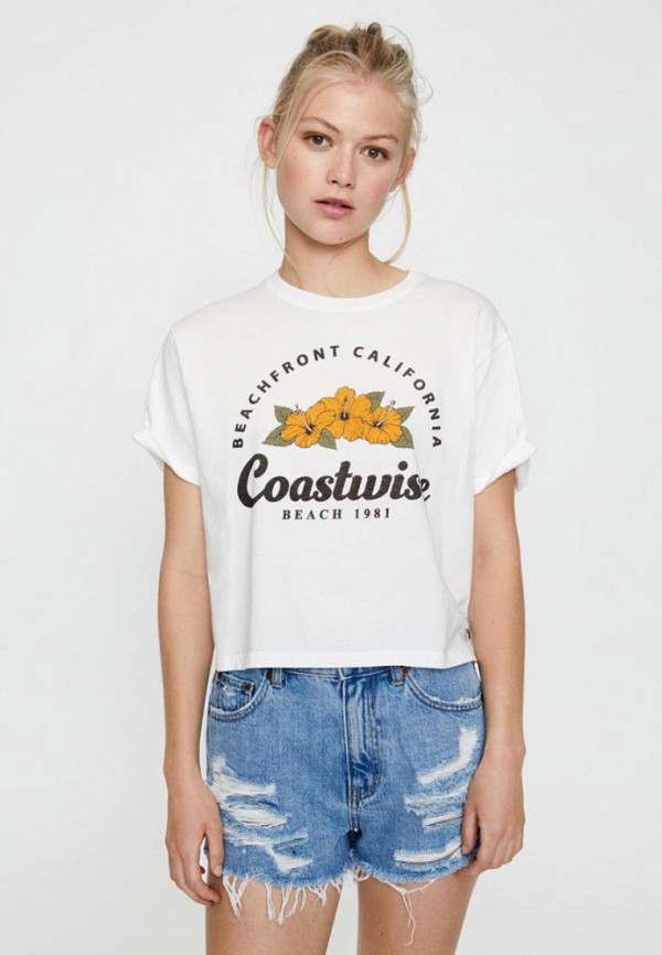 

Футболка Pull&Bear, Белый