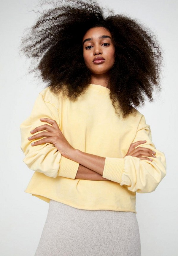 

Свитшот Pull&Bear, Желтый