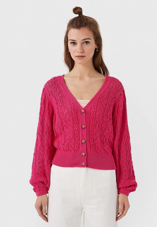 

Кардиган Stradivarius, Розовый
