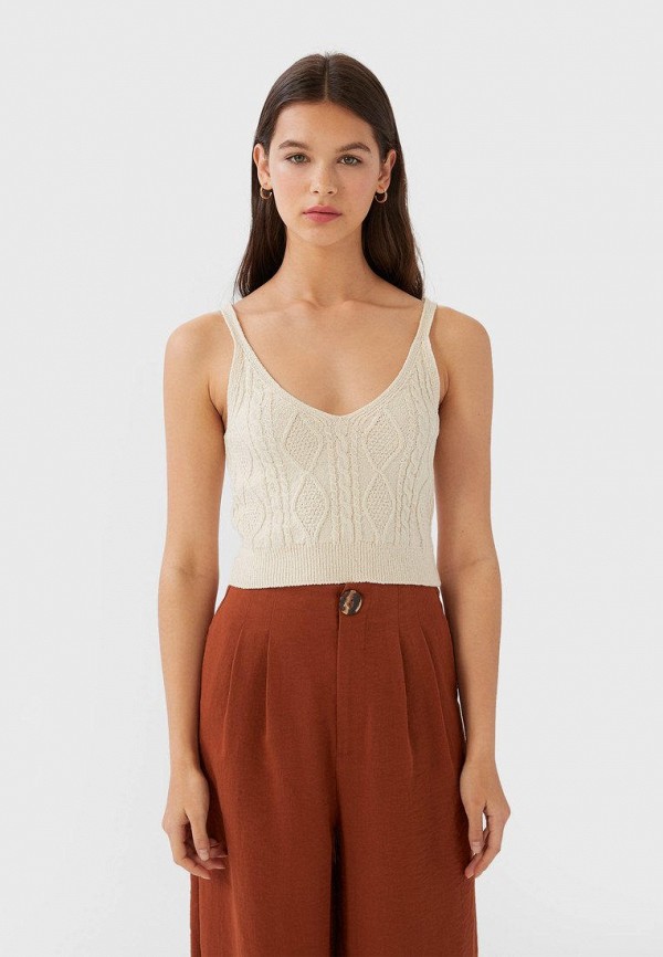 

Топ Stradivarius, Бежевый