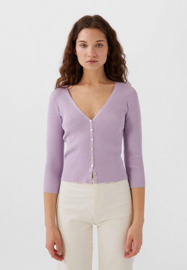 

Кардиган Stradivarius, Фиолетовый