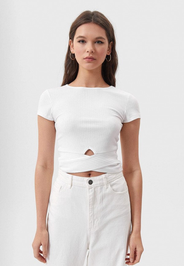 

Футболка Stradivarius, Белый