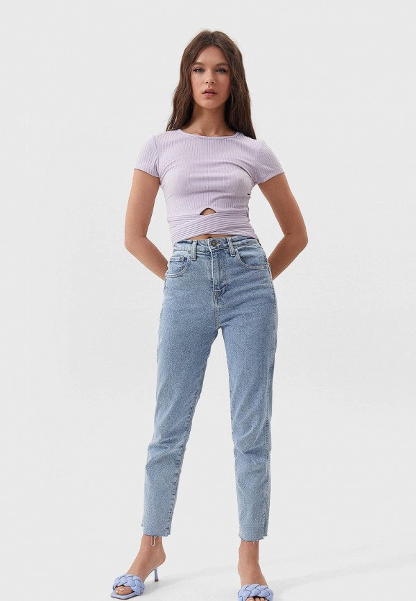 

Футболка Stradivarius, Фиолетовый