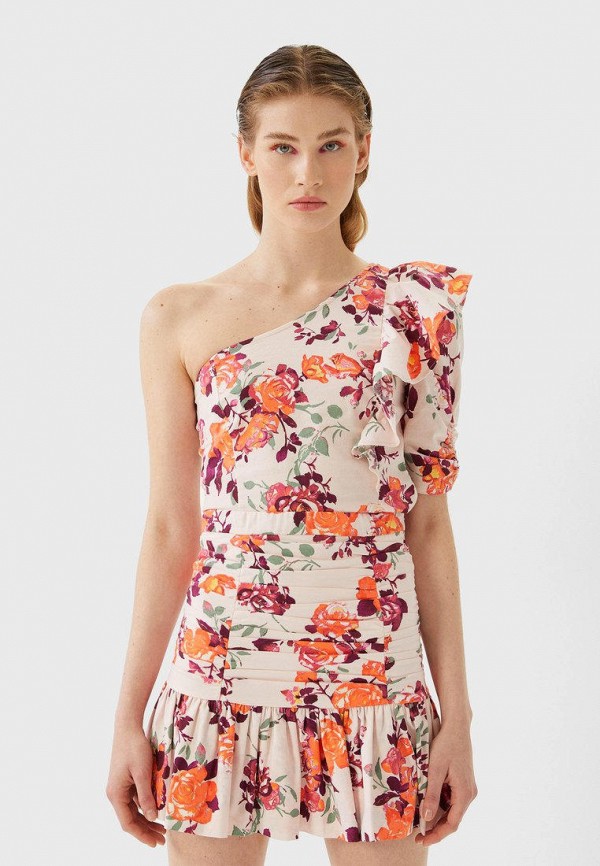 

Юбка Stradivarius, Розовый