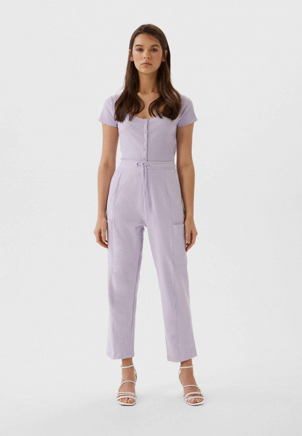 

Брюки Stradivarius, Фиолетовый