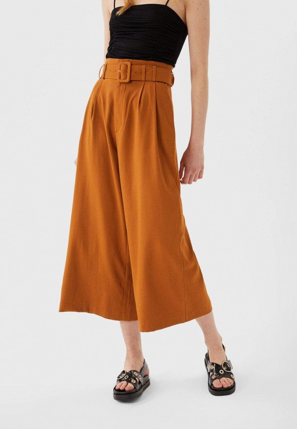 

Брюки Stradivarius, Коричневый