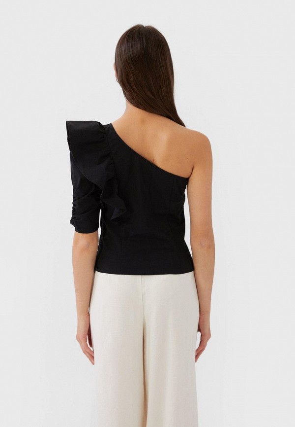 

Блуза Stradivarius, Черный