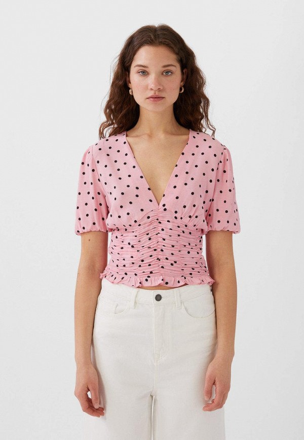 

Блуза Stradivarius, Розовый
