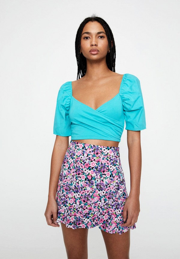 

Топ Pull&Bear, Бирюзовый