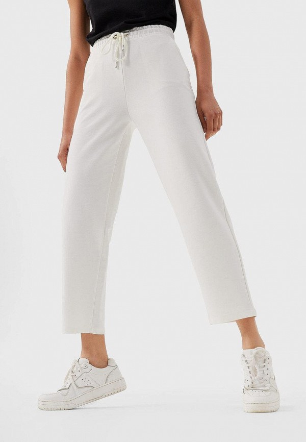 

Брюки спортивные Stradivarius, Белый