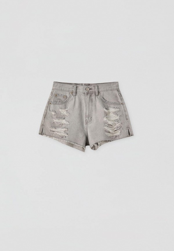 

Шорты джинсовые Pull&Bear, Серый, Join Life