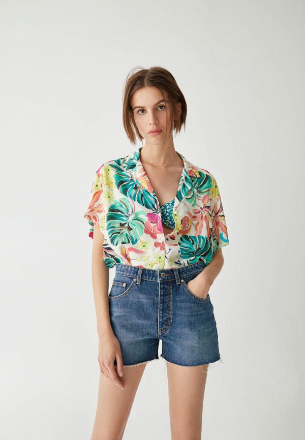 

Шорты джинсовые Pull&Bear, Синий, Join Life