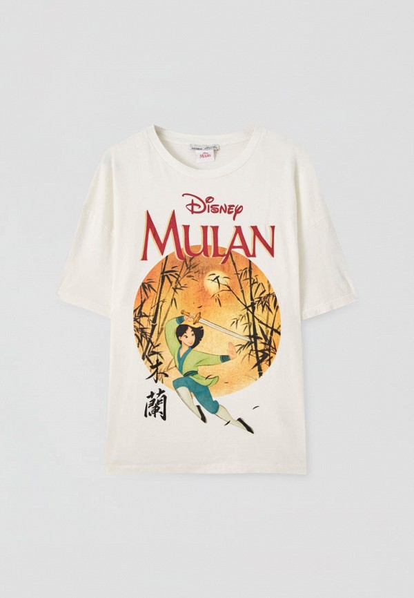 

Футболка Pull&Bear, Белый, DISNEY, Join Life