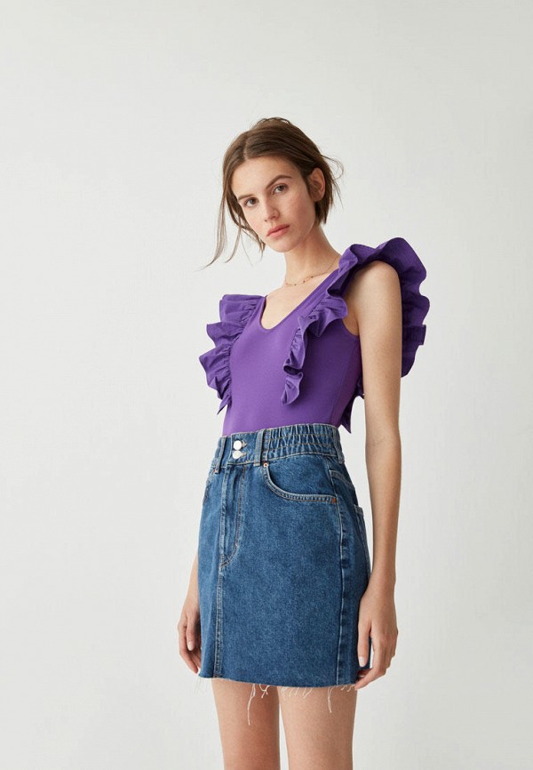 фото Юбка джинсовая pull&bear