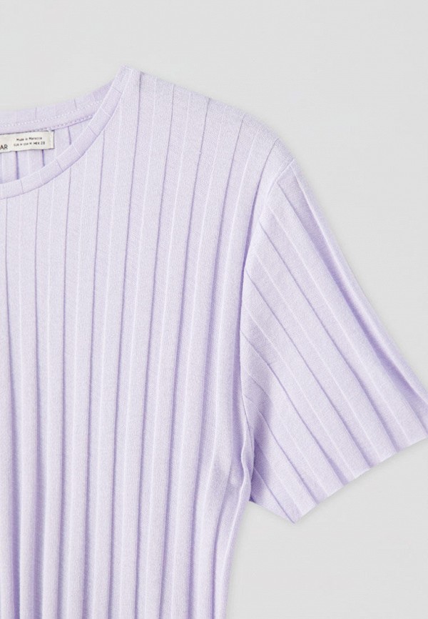 

Футболка Pull&Bear, Фиолетовый, Join Life