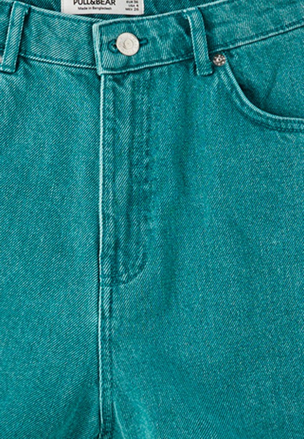

Шорты джинсовые Pull&Bear, Бирюзовый