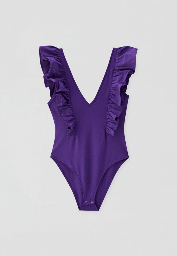 

Боди Pull&Bear, Фиолетовый