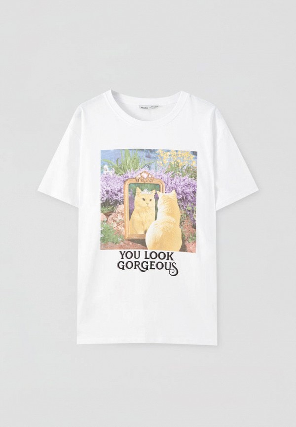 

Футболка Pull&Bear, Белый