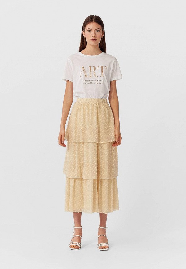 

Юбка Stradivarius, Желтый