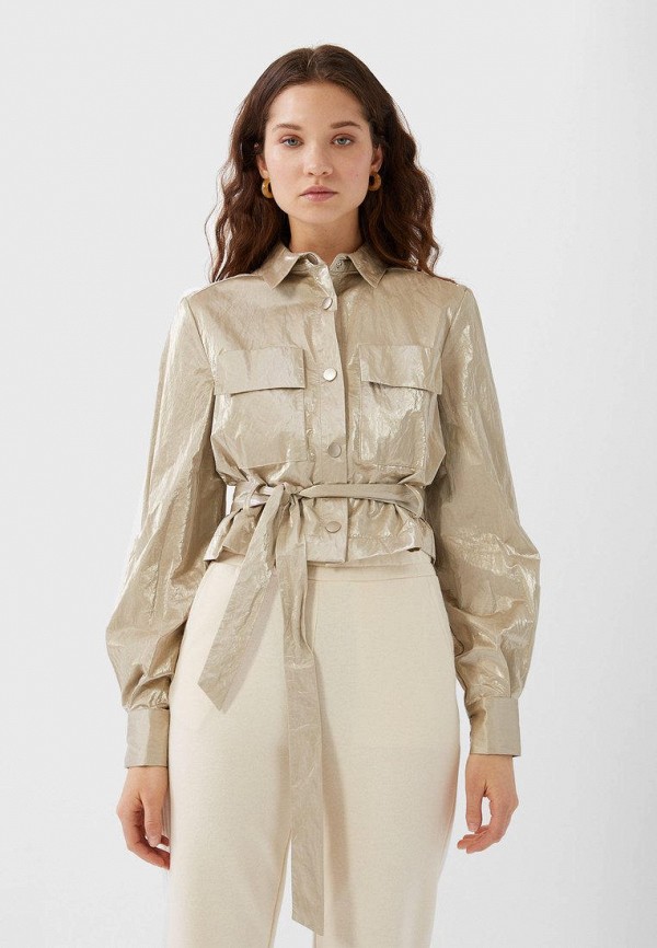 

Блуза Stradivarius, Золотой