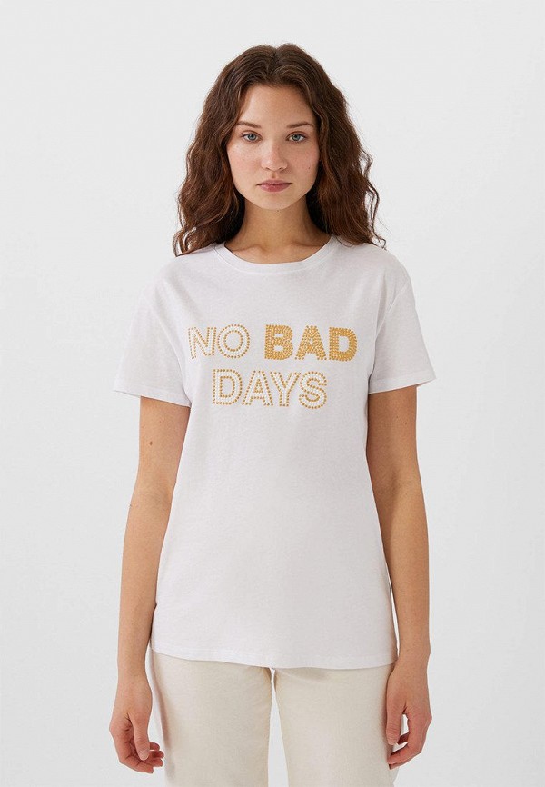 

Футболка Stradivarius, Белый