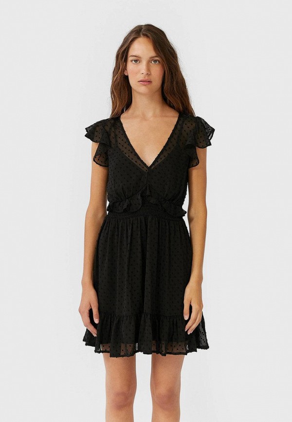 

Платье Stradivarius, Черный
