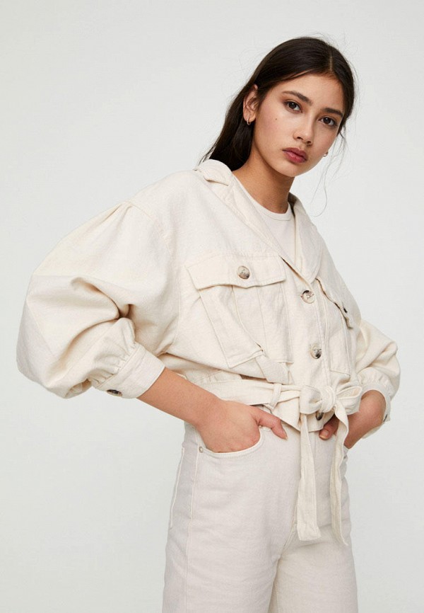 

Куртка Pull&Bear, Бежевый, Join Life