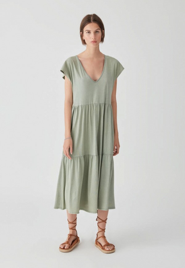 

Платье Pull&Bear, Зеленый, Join Life