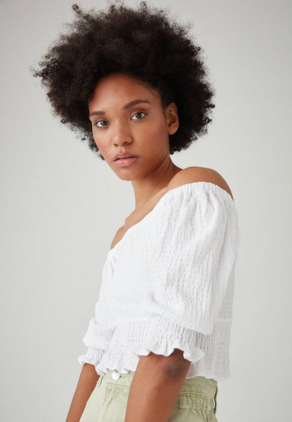

Топ Pull&Bear, Белый