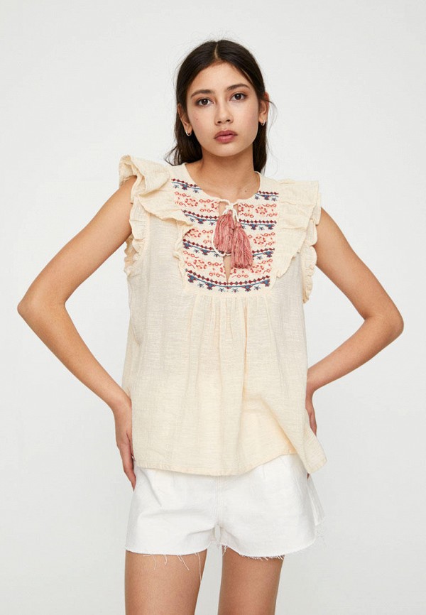 

Блуза Pull&Bear, Бежевый