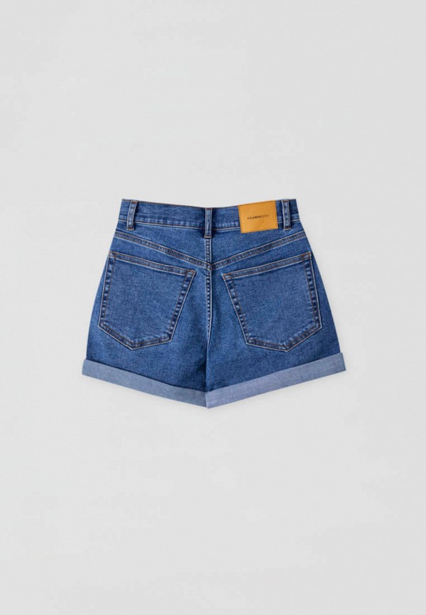 Шорты джинсовые Pull&Bear цвет синий  Фото 2