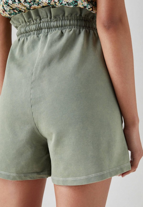Шорты джинсовые Pull&Bear цвет зеленый  Фото 6