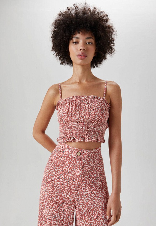 

Топ Pull&Bear, Розовый, Join Life