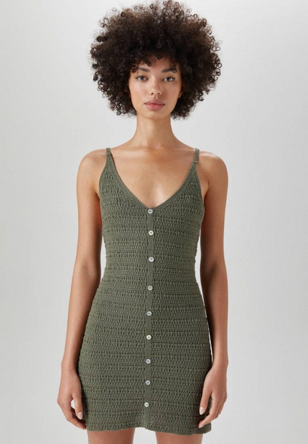 

Платье Pull&Bear, Хаки