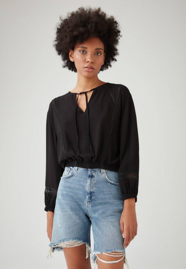

Блуза Pull&Bear, Черный