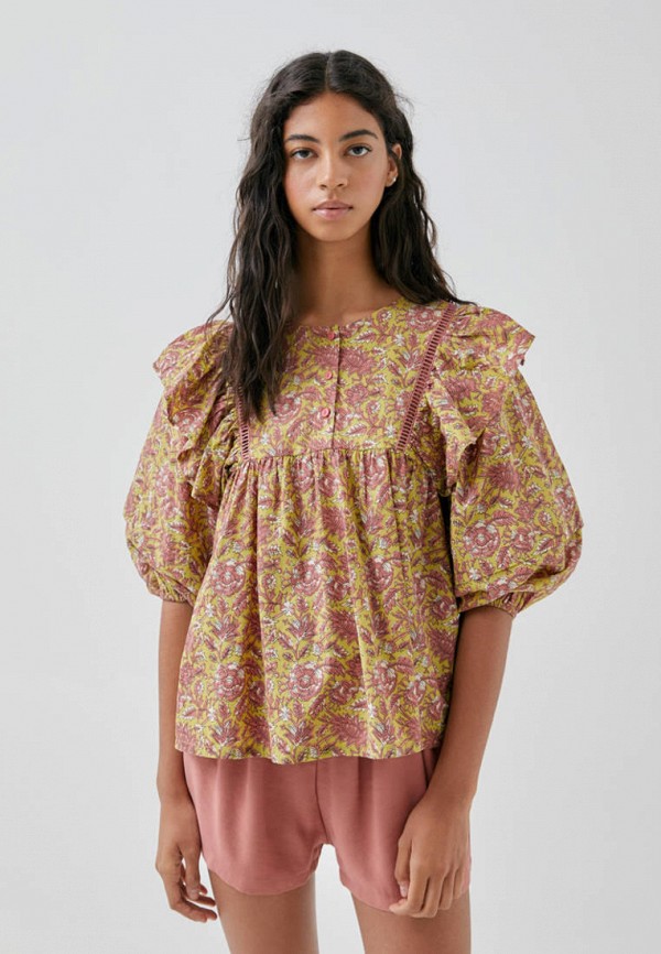 

Блуза Pull&Bear, Бежевый