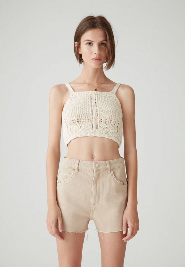 

Топ Pull&Bear, Бежевый