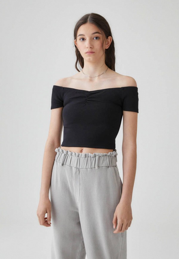 

Топ Pull&Bear, Черный