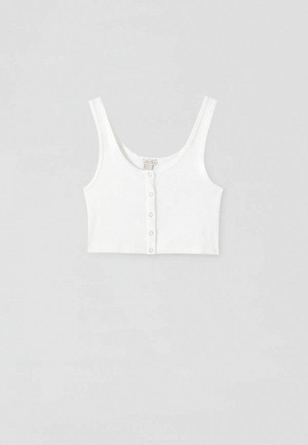 

Топ Pull&Bear, Белый, Join Life