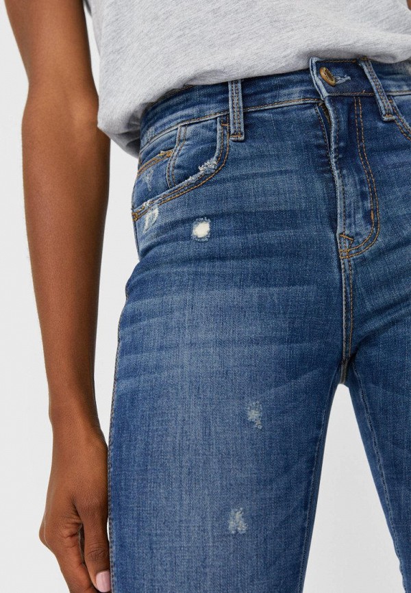 

Джинсы Stradivarius, Синий, HIGH WAIST