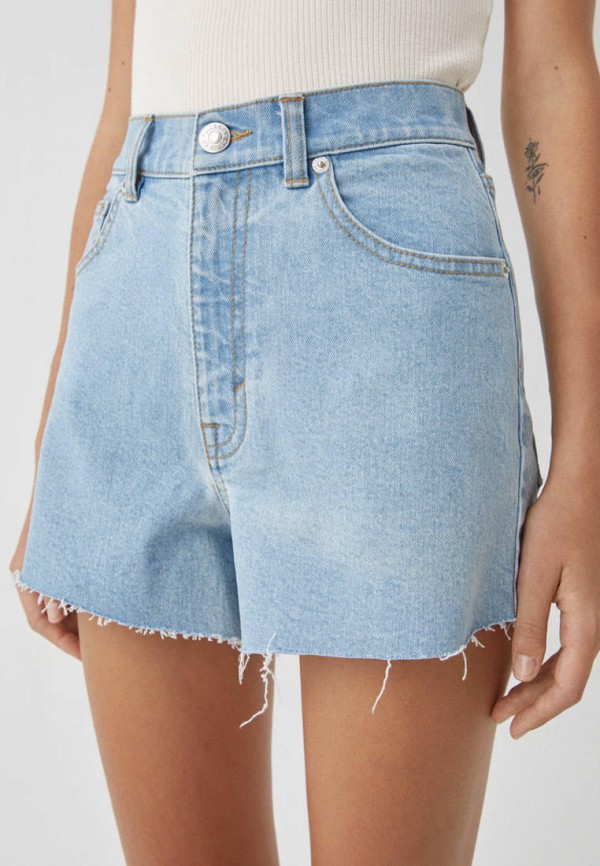 фото Шорты джинсовые pull&bear