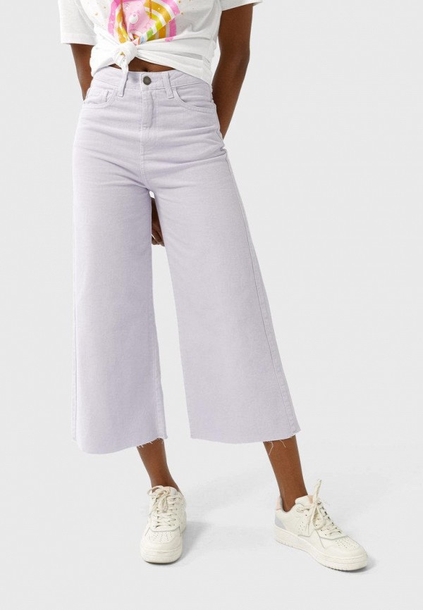 

Брюки Stradivarius, Фиолетовый
