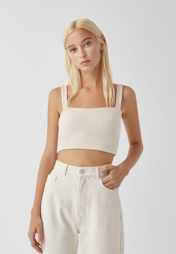 

Топ Pull&Bear, Белый