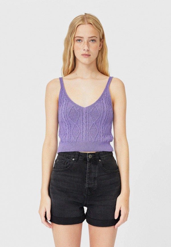 

Топ Stradivarius, Фиолетовый