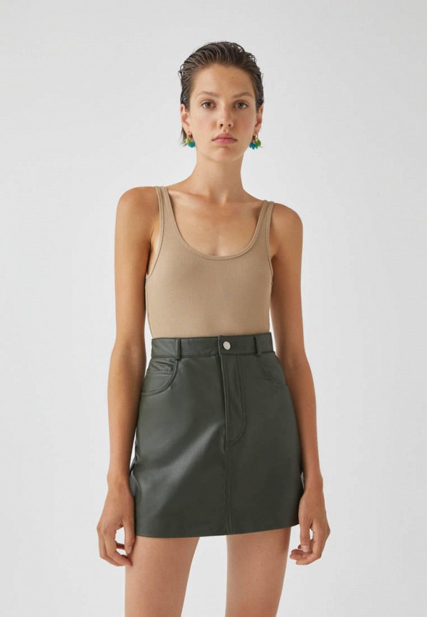 

Боди Pull&Bear, Бежевый