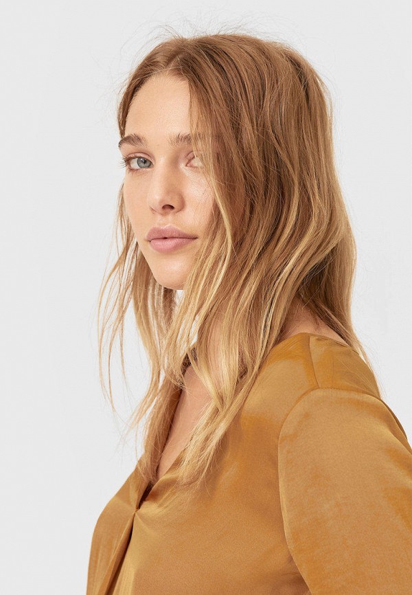 

Блуза Stradivarius, Коричневый