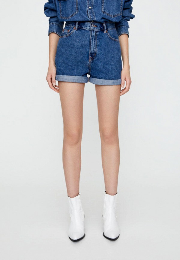 

Шорты джинсовые Pull&Bear, Синий
