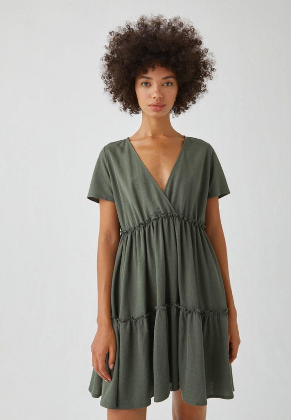 

Платье Pull&Bear, Хаки