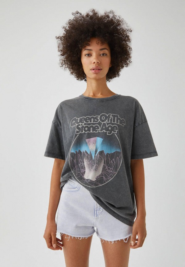 

Футболка Pull&Bear, Серый